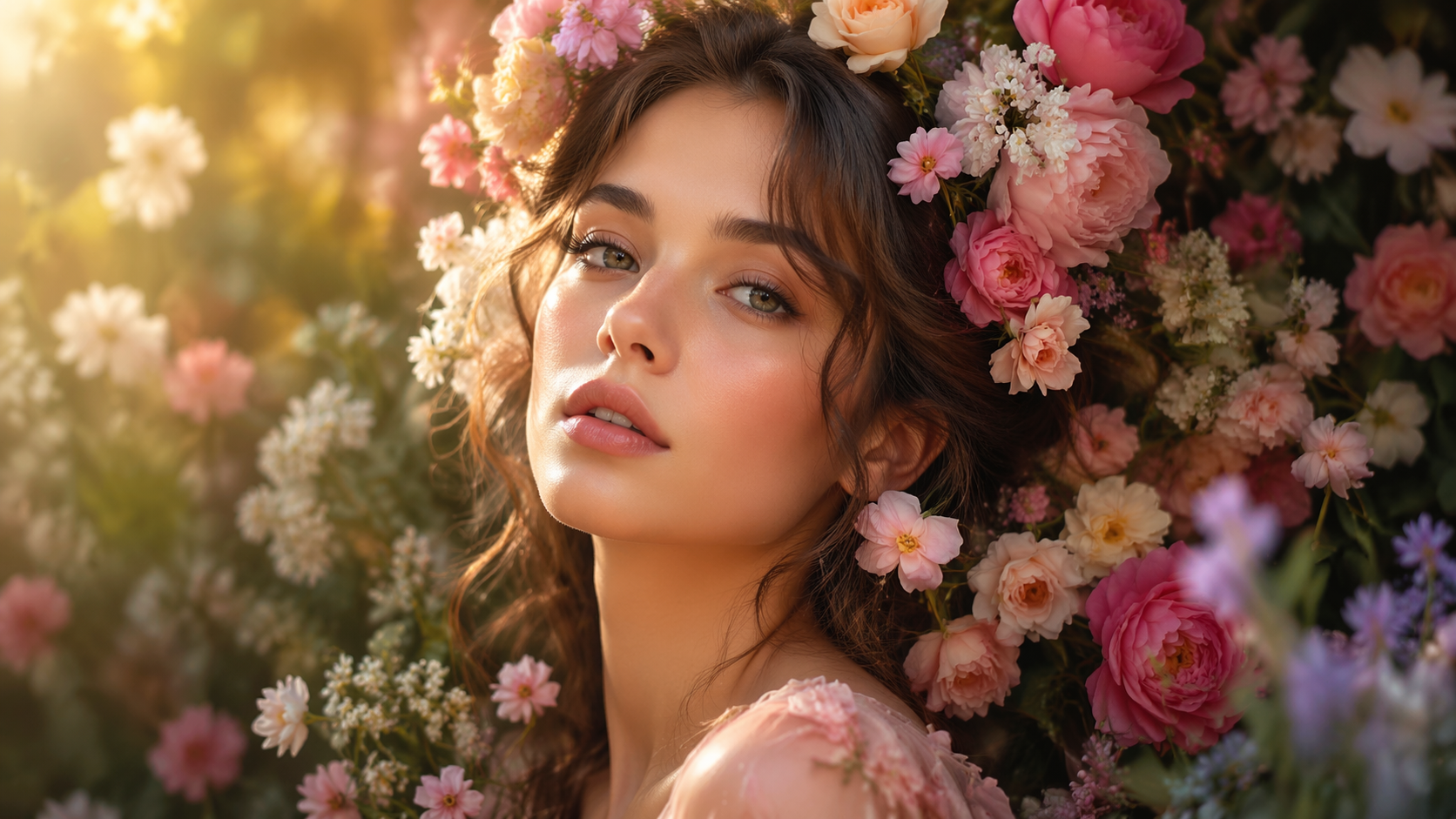 Dreamina add flowers to photo 16:9 hero image