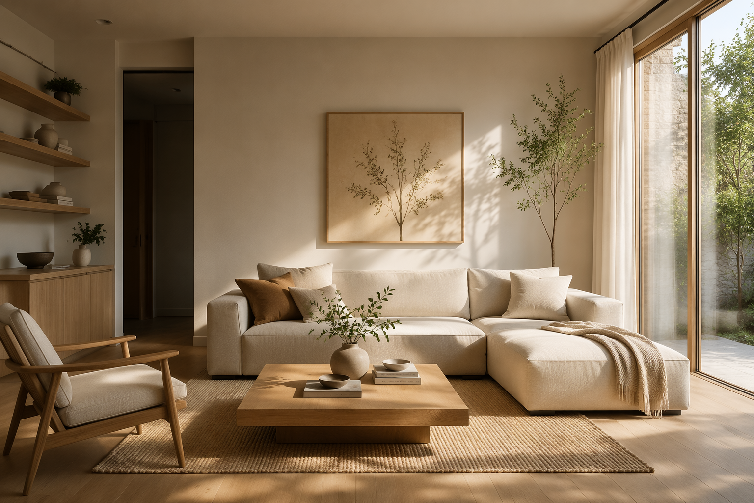 A modern interior design