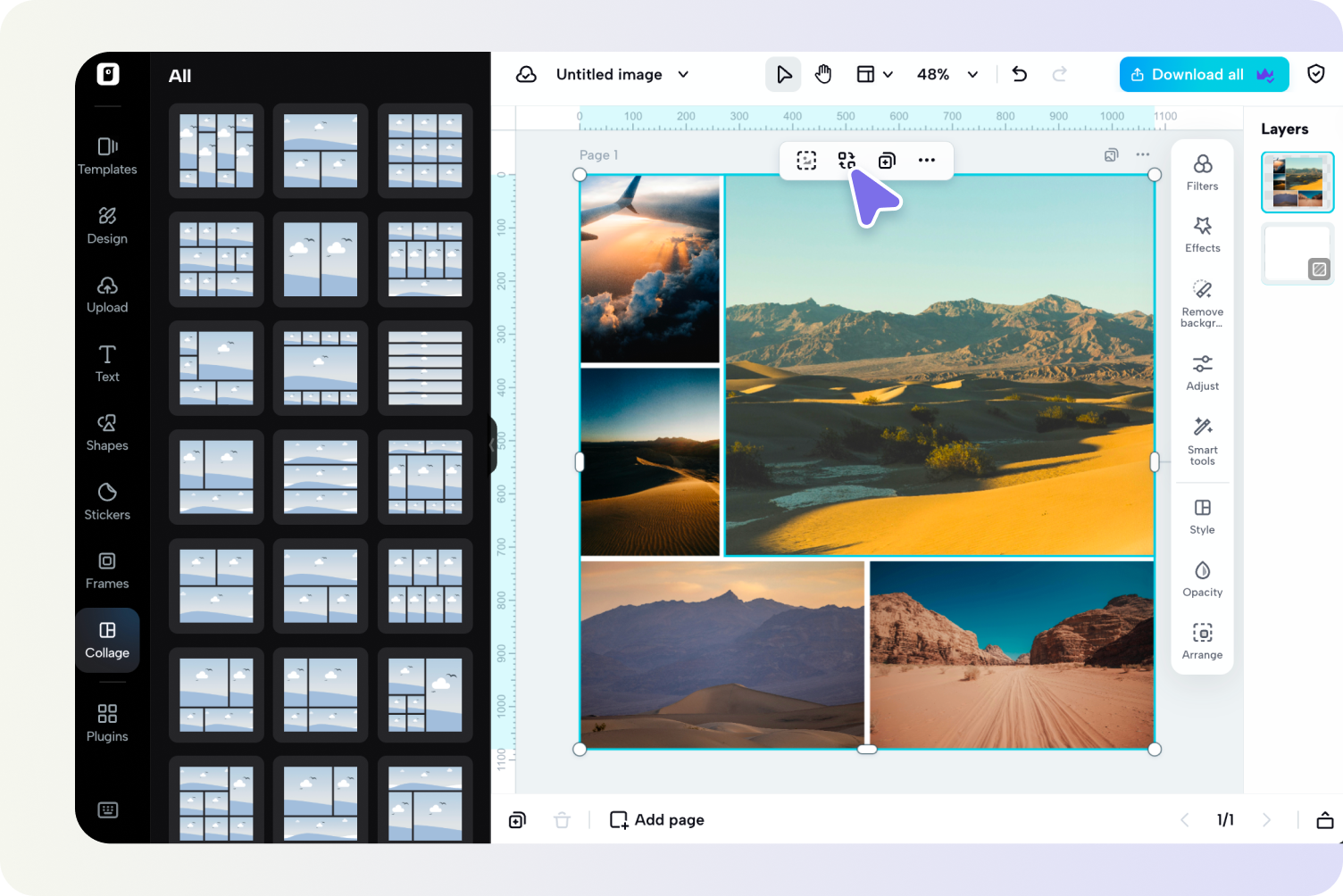 Step 2: Combine your photo