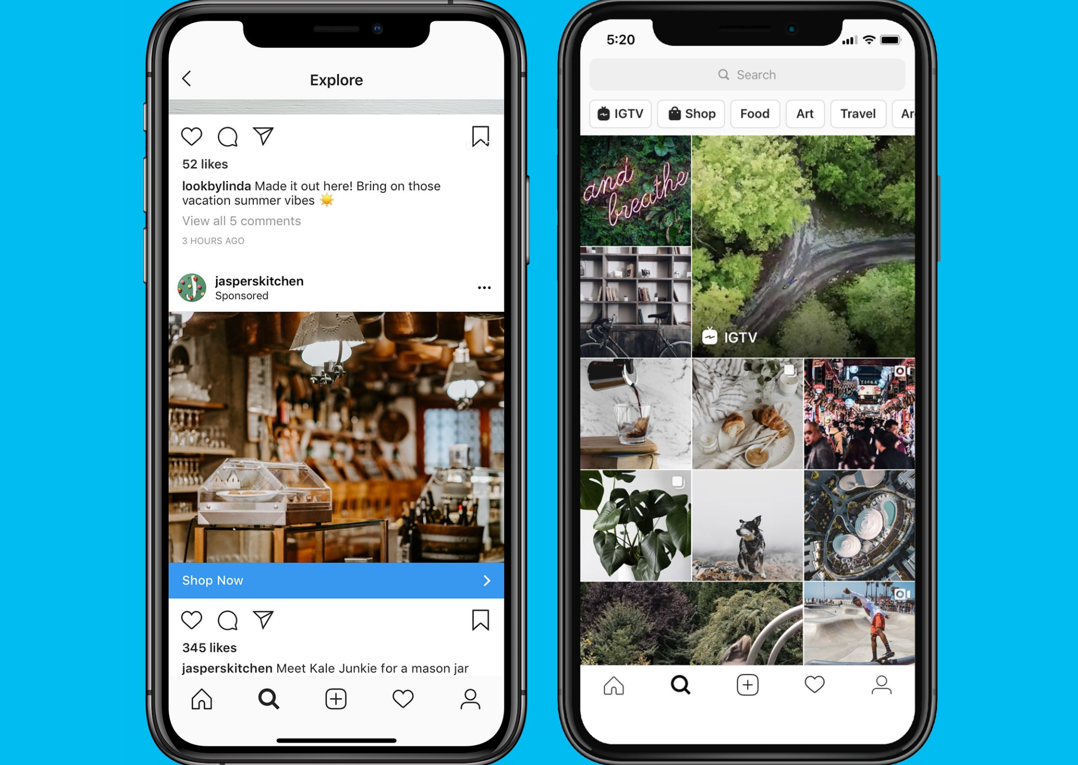 Types of Instagram ads you must know - Explore ads