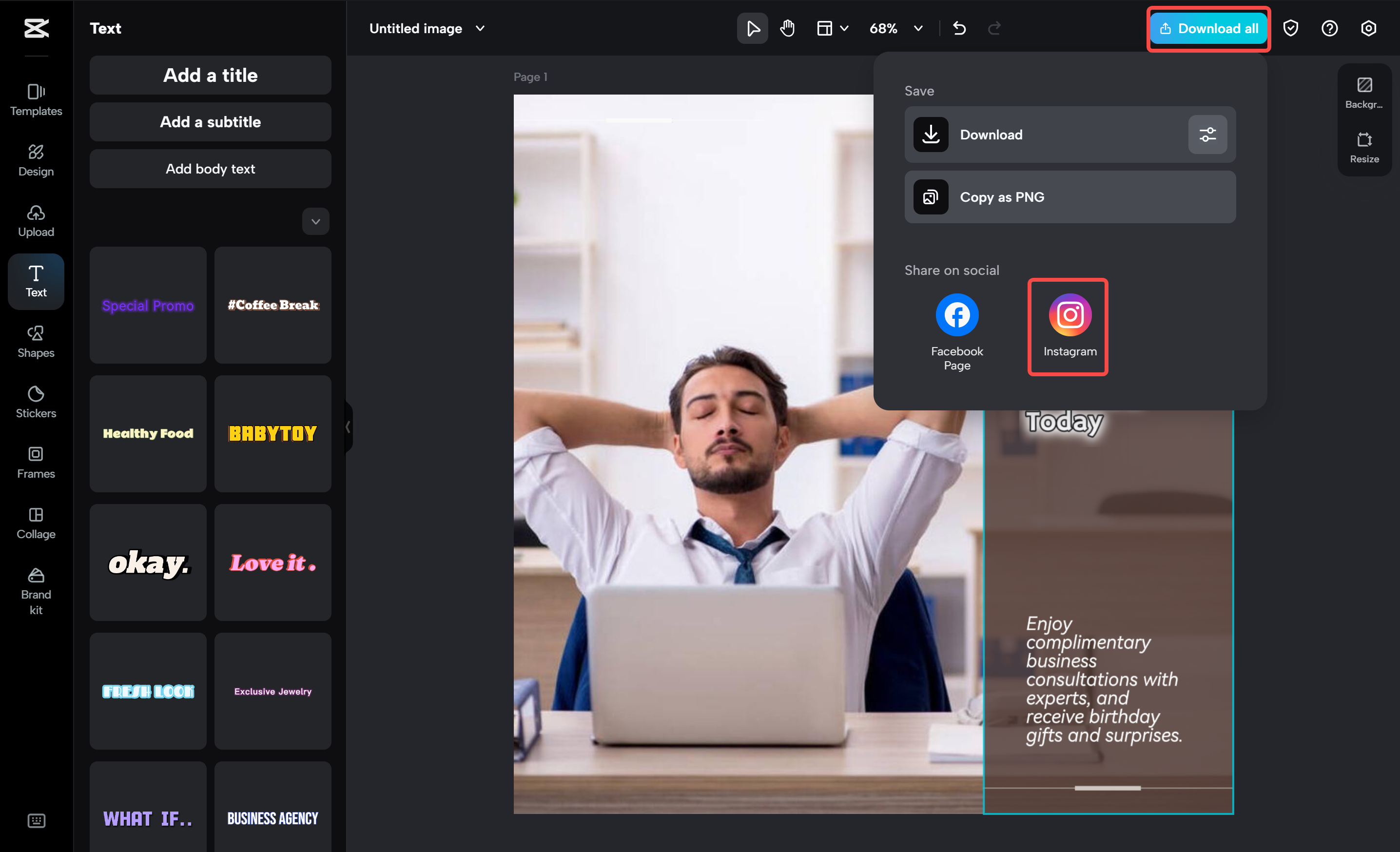 Mengeksport media daripada editor video desktop CapCut