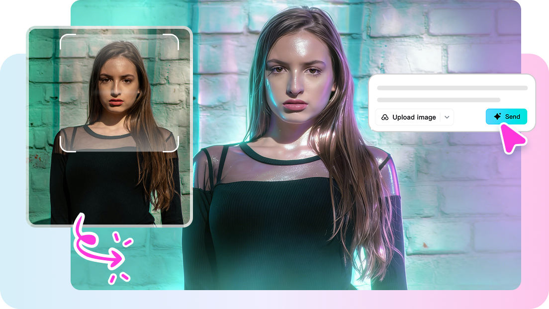 Integrated editing & face retouch tool