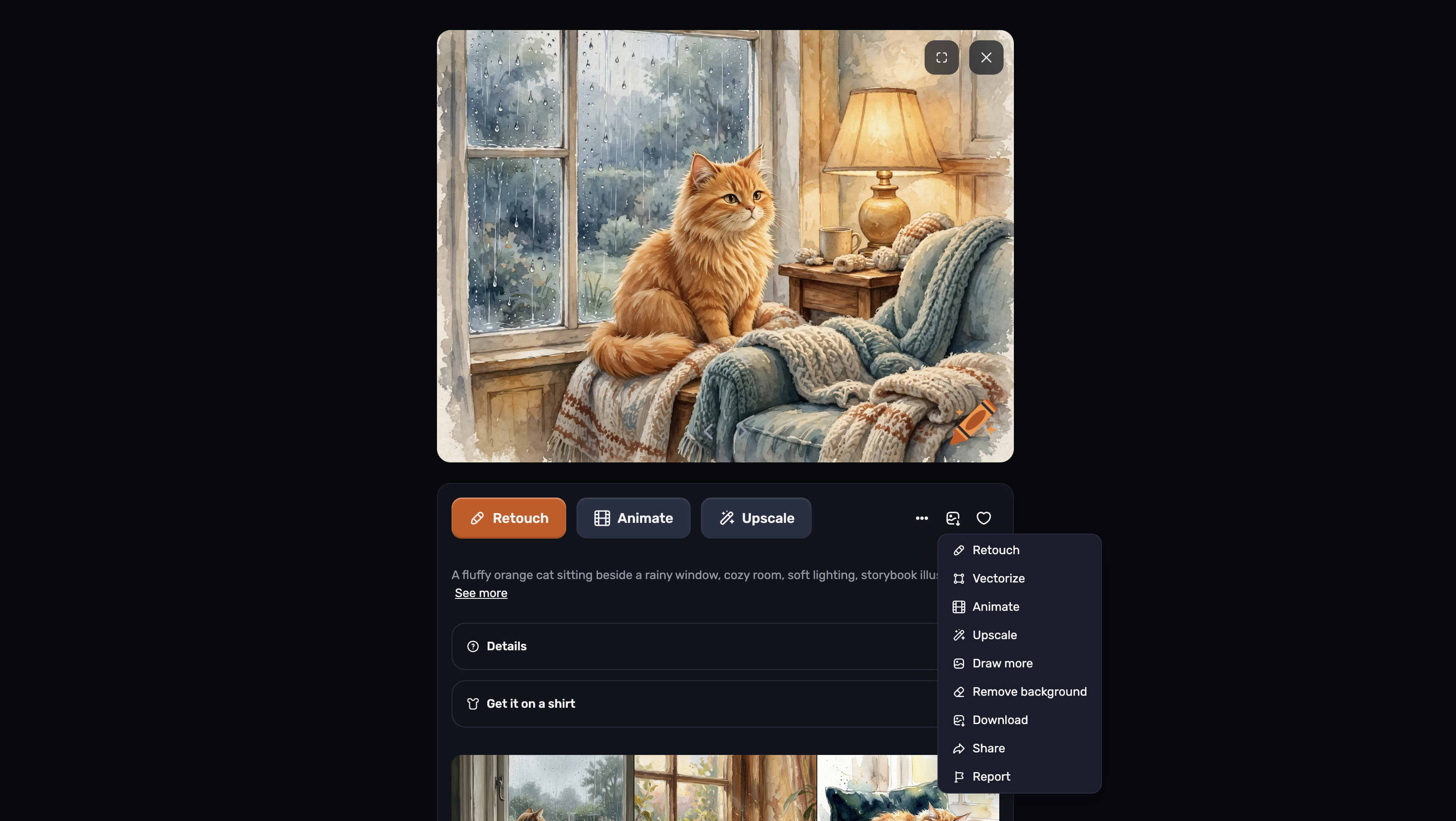 Review and download your image