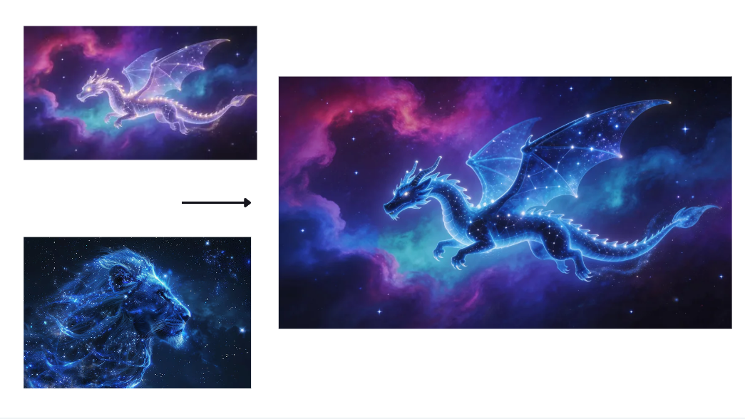 Interactive editing feature in Dreamina