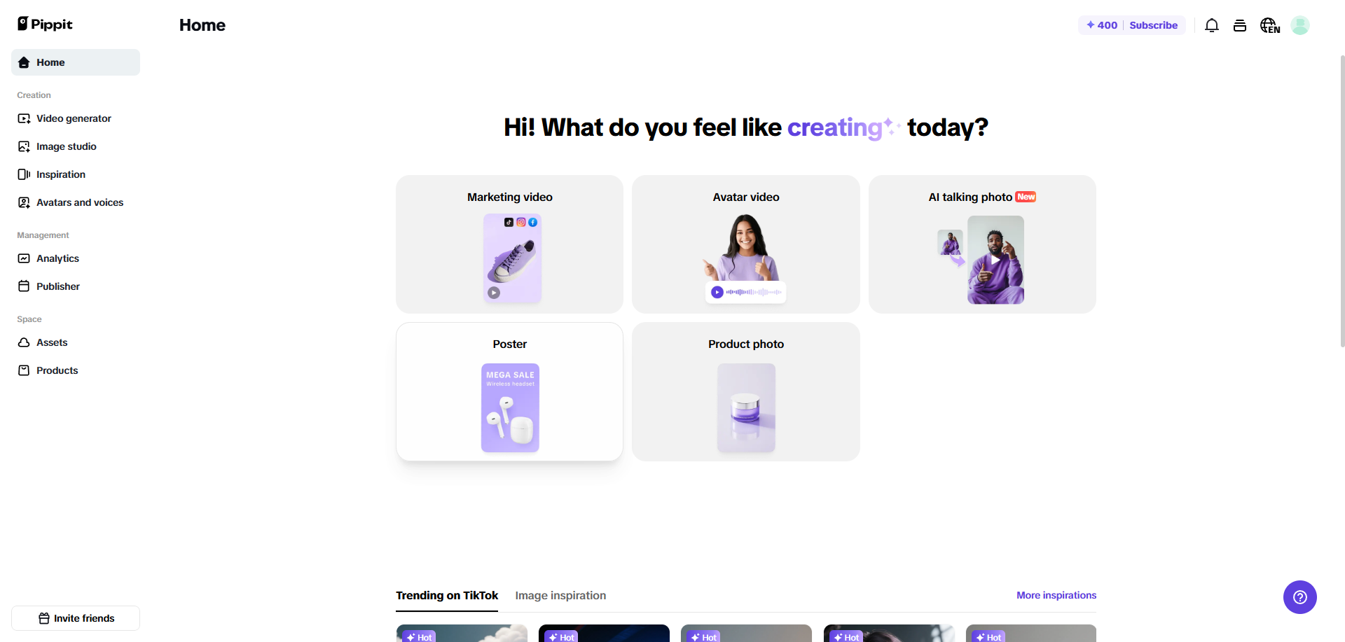 Pippit's homepage
