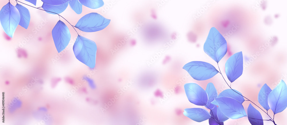 Anime header with pastel colors like blue and lavender
