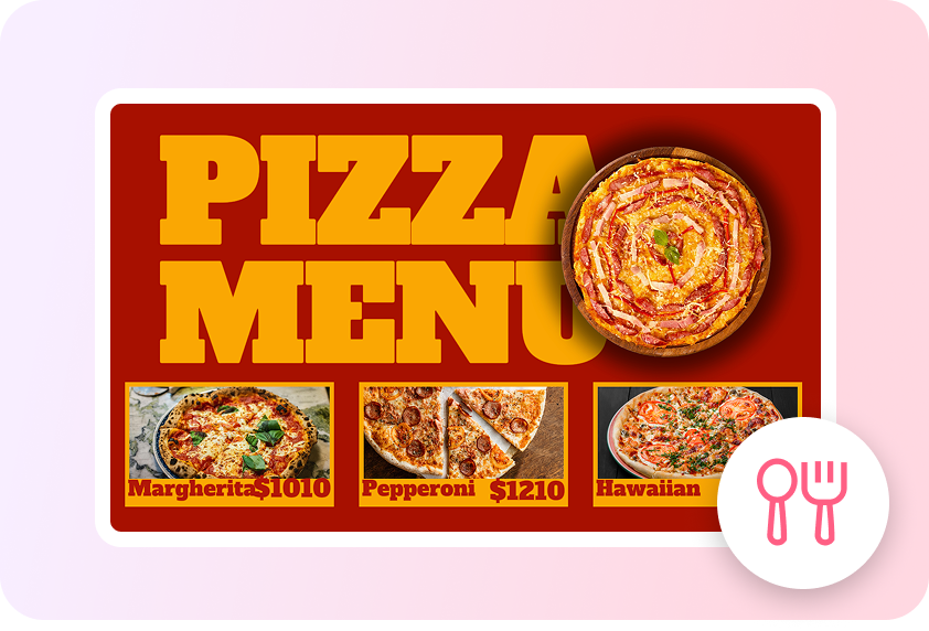 Luxury meal presentation