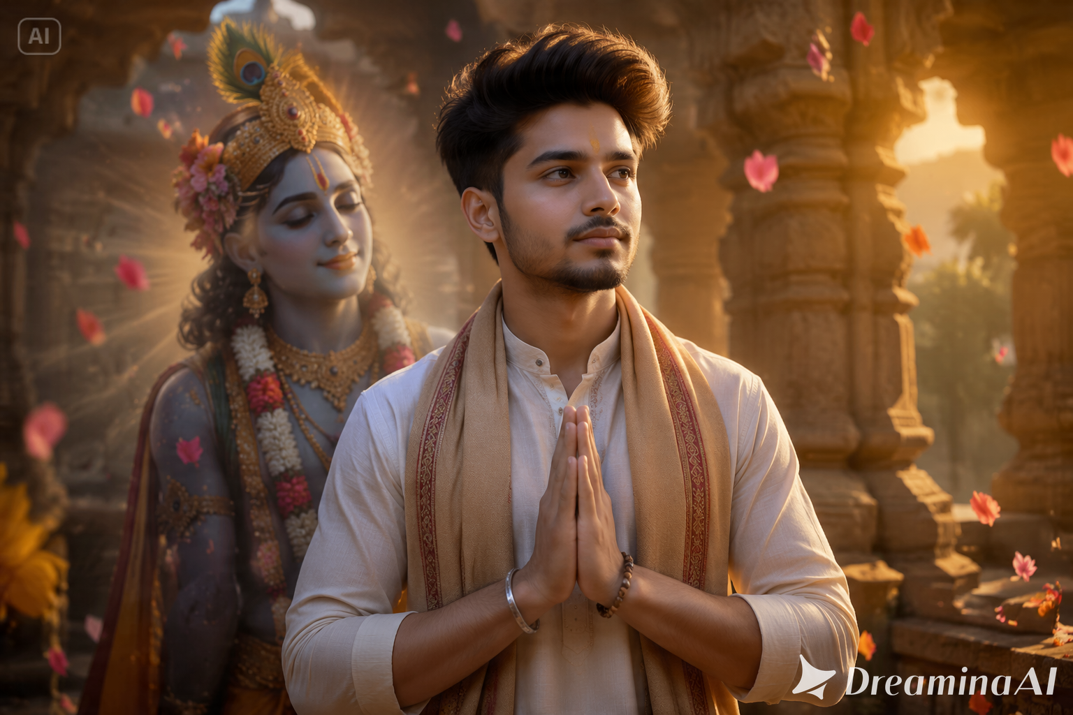 Programe foto Bhagwat Geeta AI