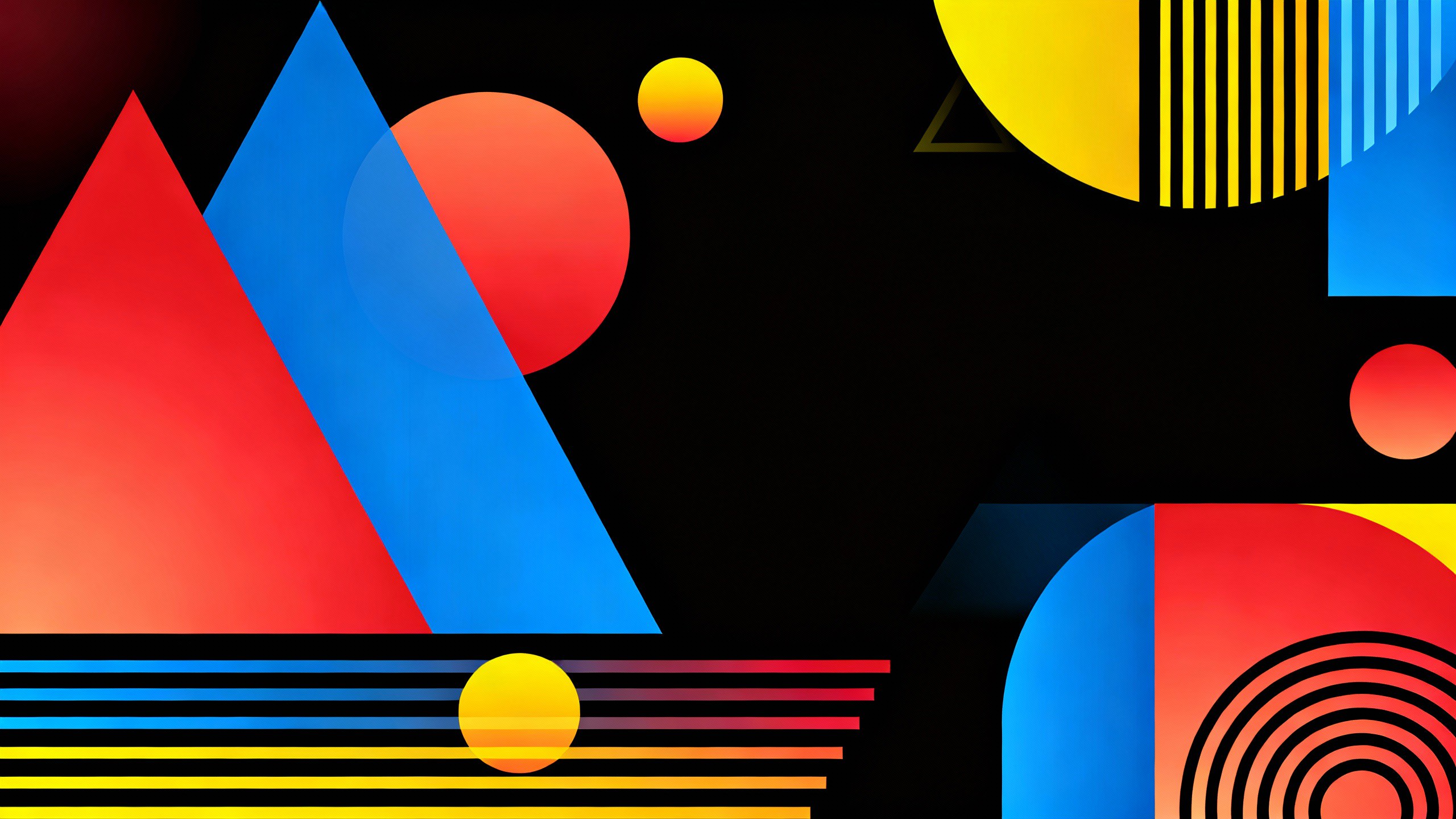 Modern abstract vector graphic design