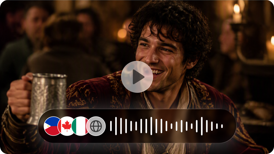 Translate and dub across languages