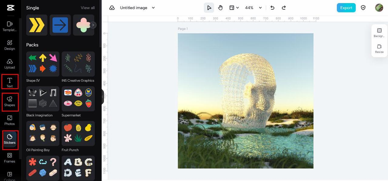 adding text