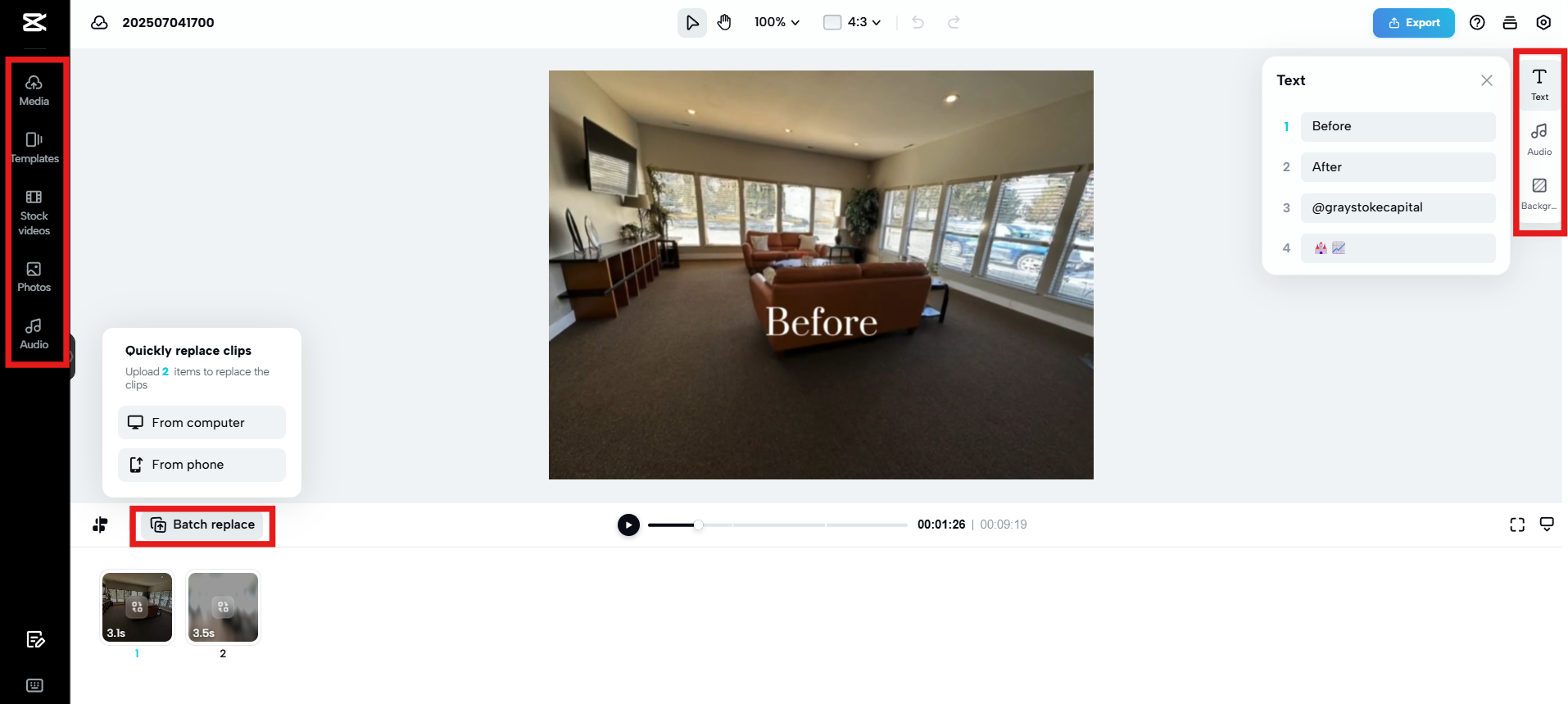 Customize with your visuals