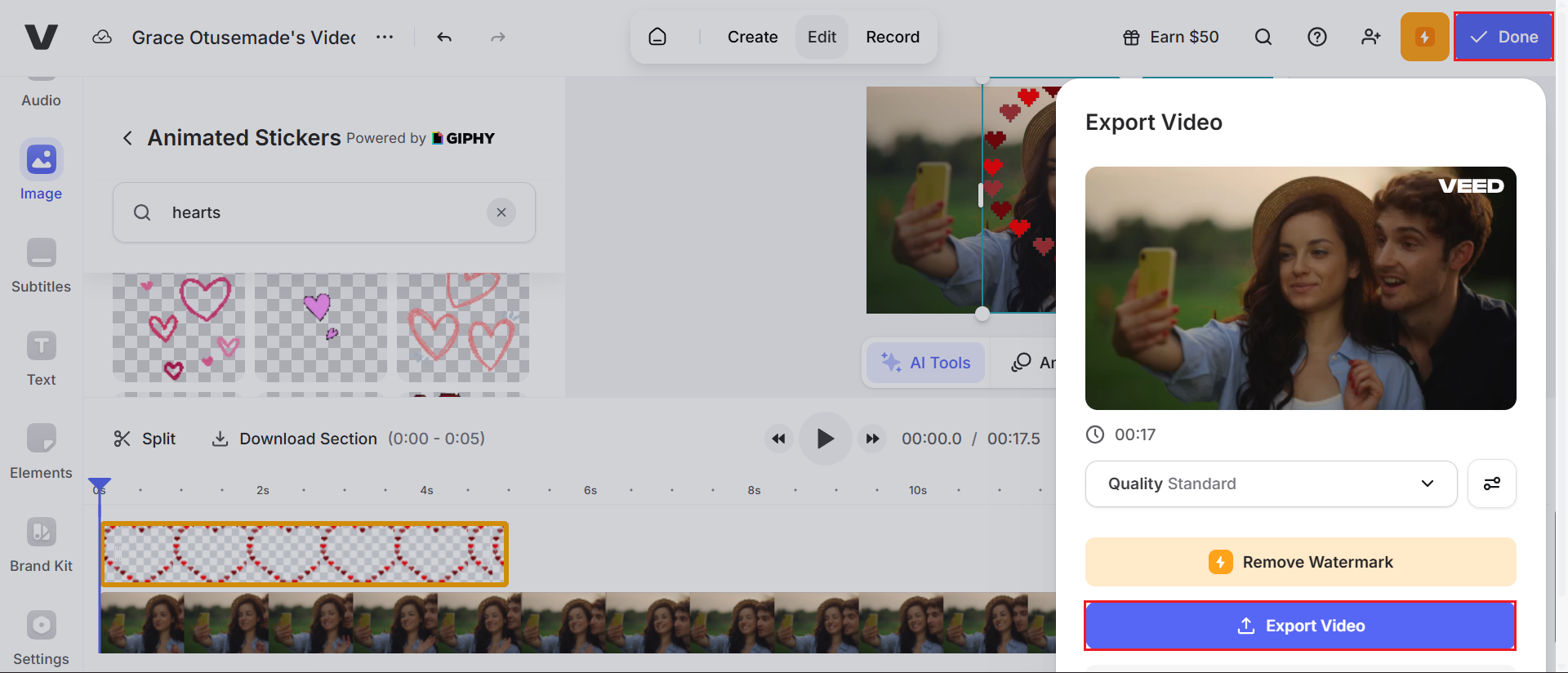 Download your video