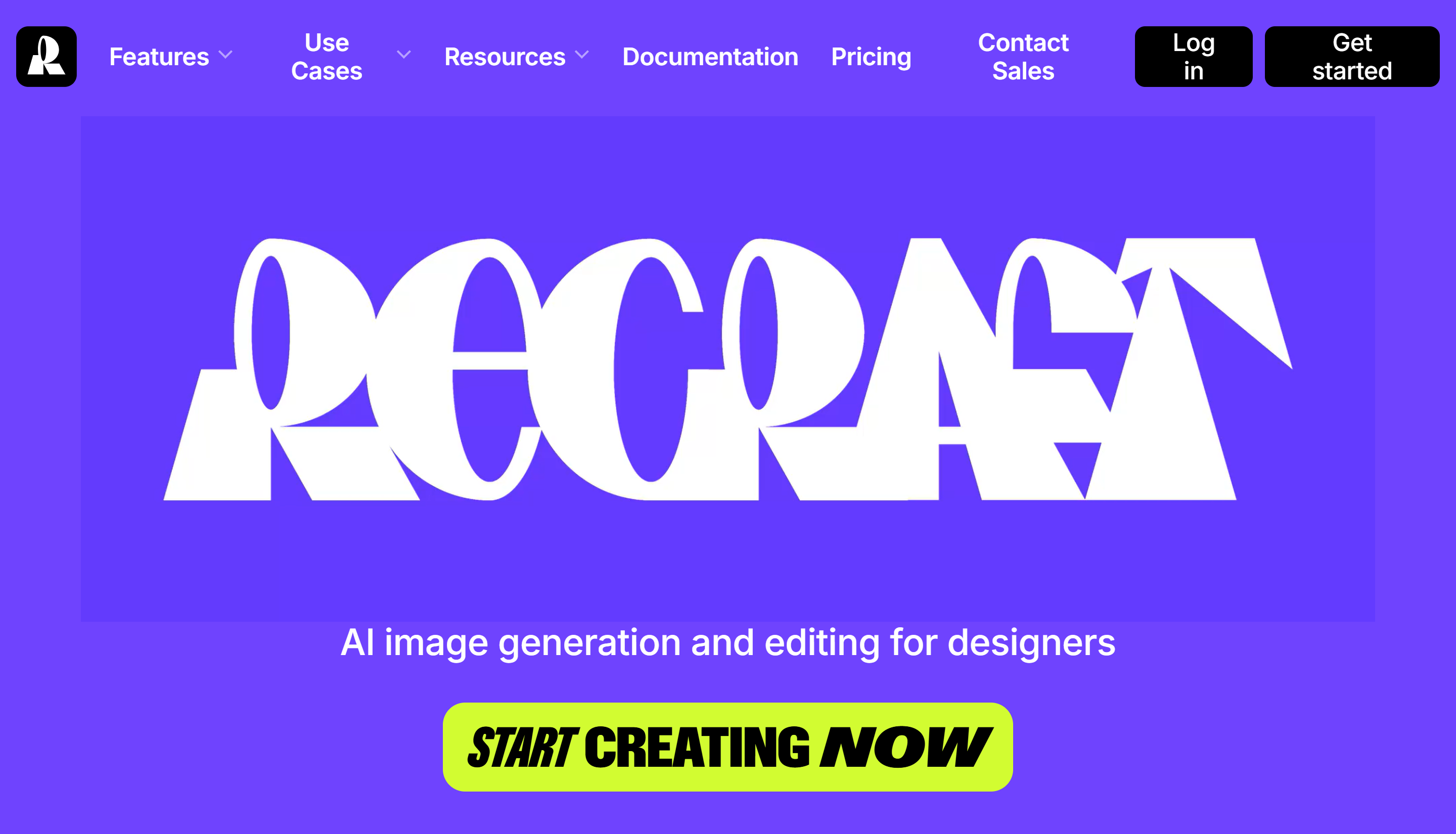 Gerador de imagens Recraft AI