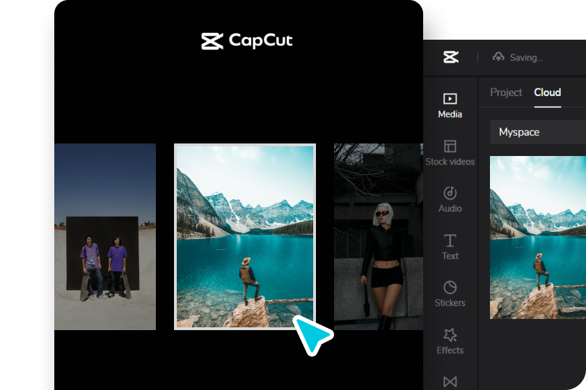 Select your wanted photo slideshow template