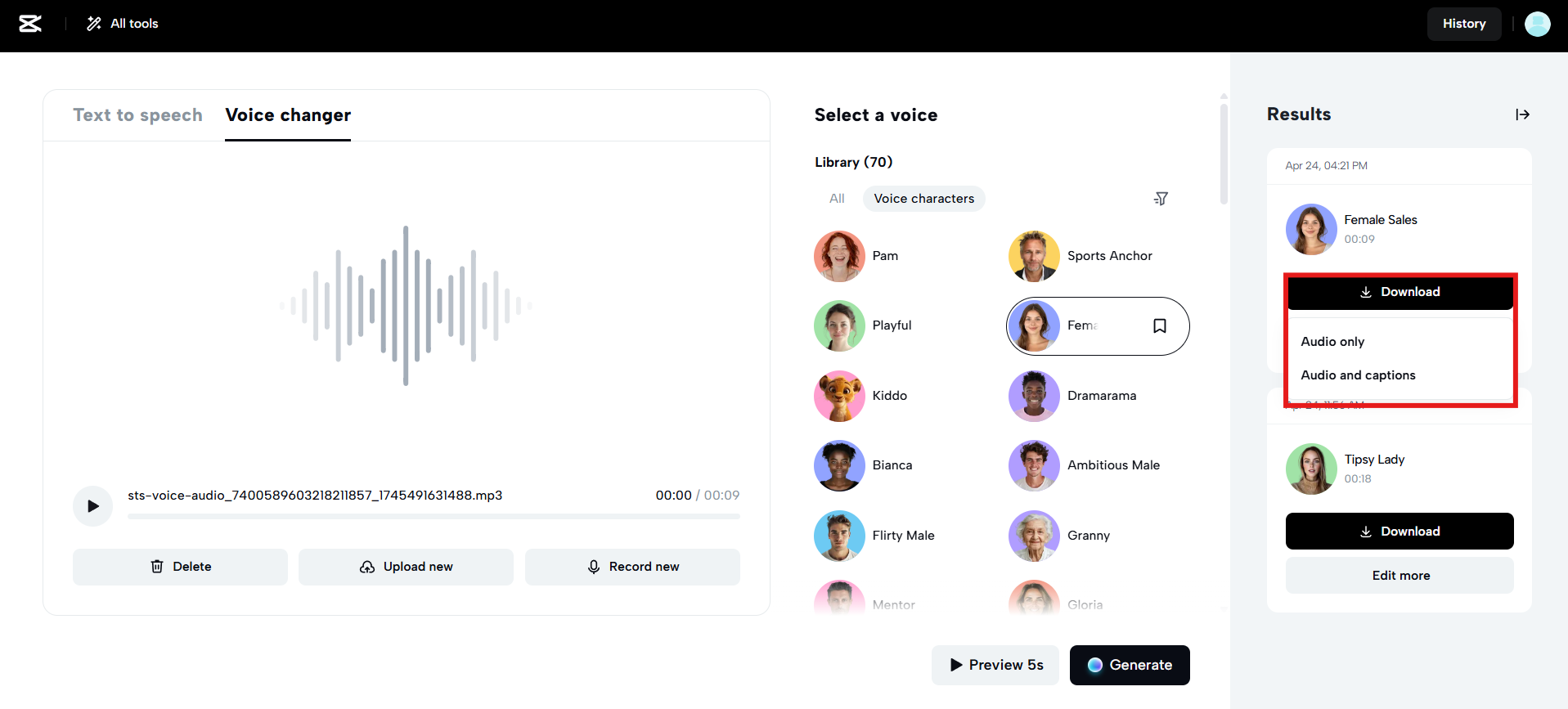 Stáhněte upravený soubor