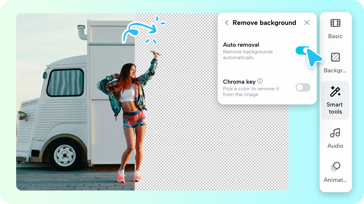 editing tools for dance videos in Pippit