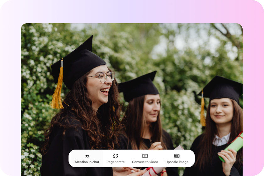 Built-in tools to refine your image