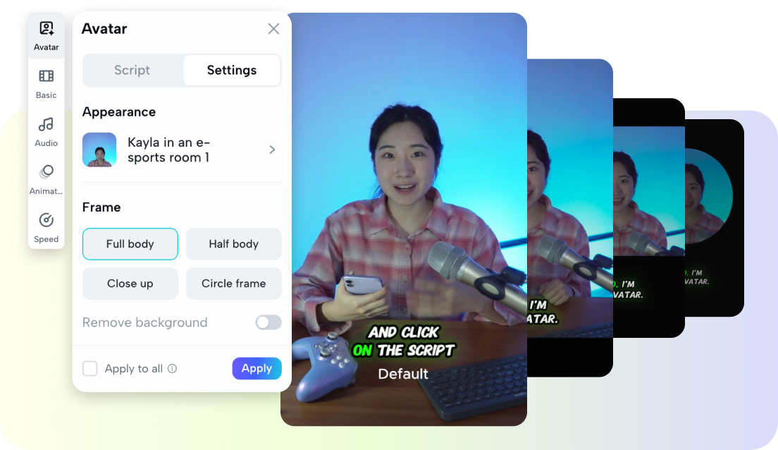 description=A grid showcasing a diverse selection of Pippit's realistic AI avatars of different ethnicities, ages, and styles.