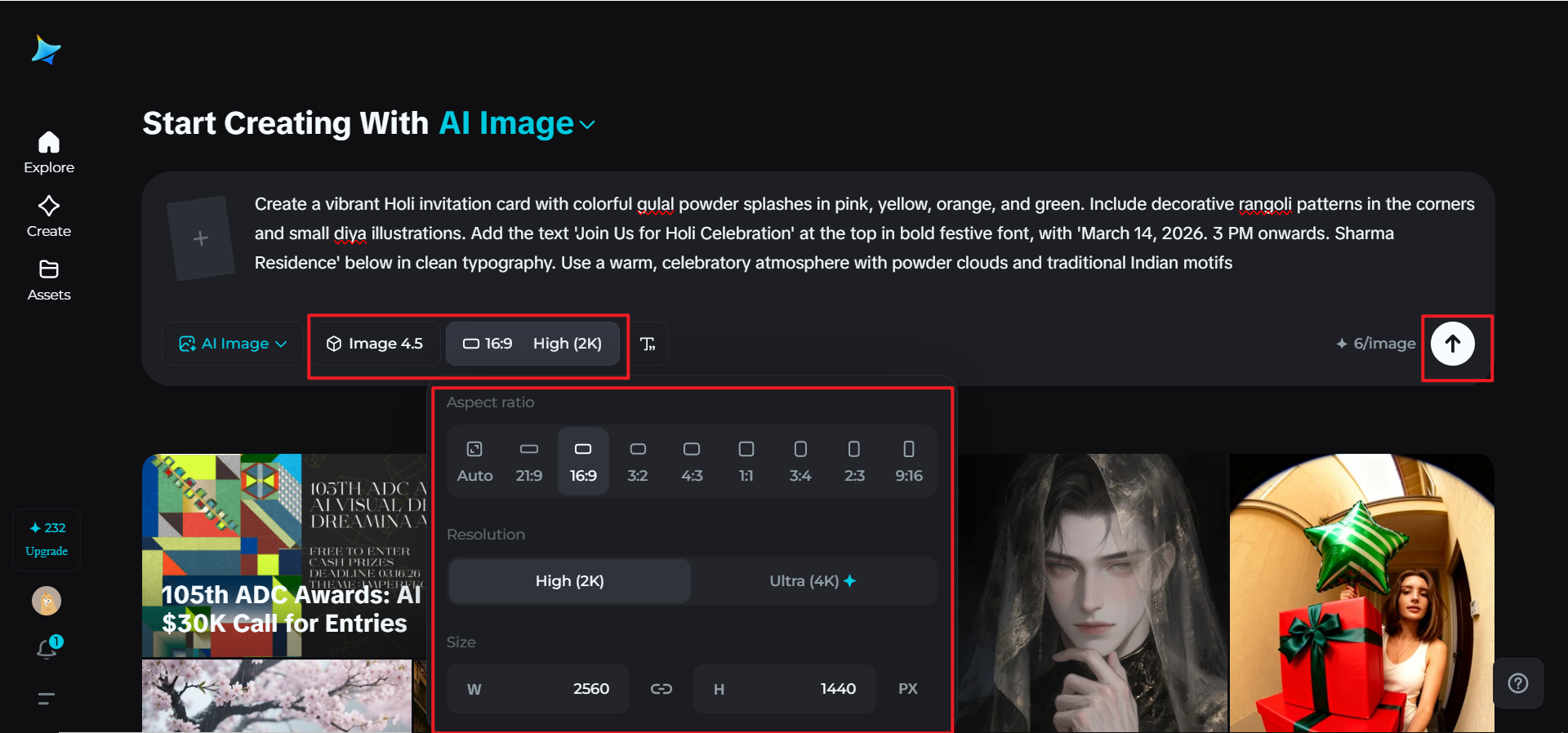 Generate your design