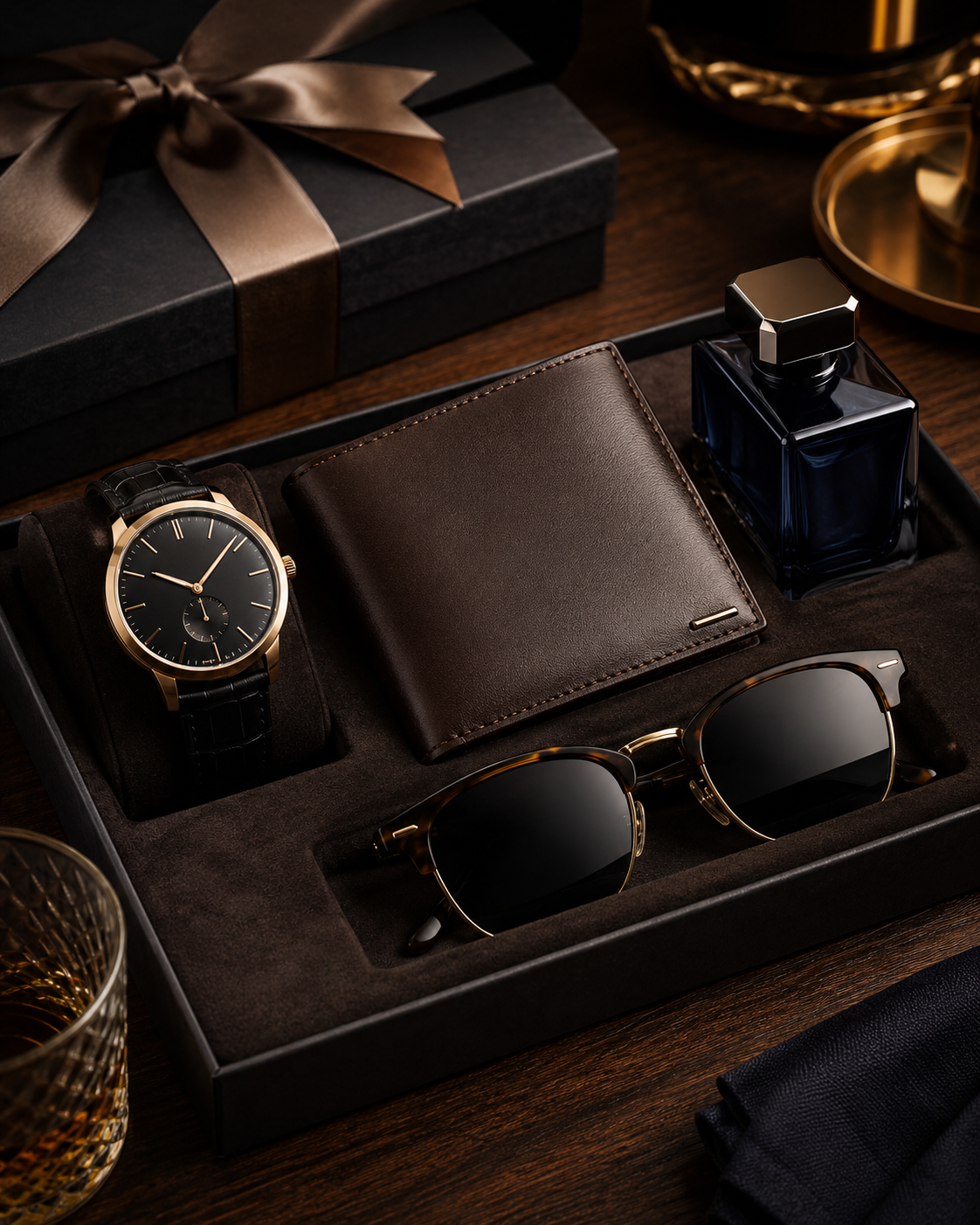 Father's Day gift visual with a watch