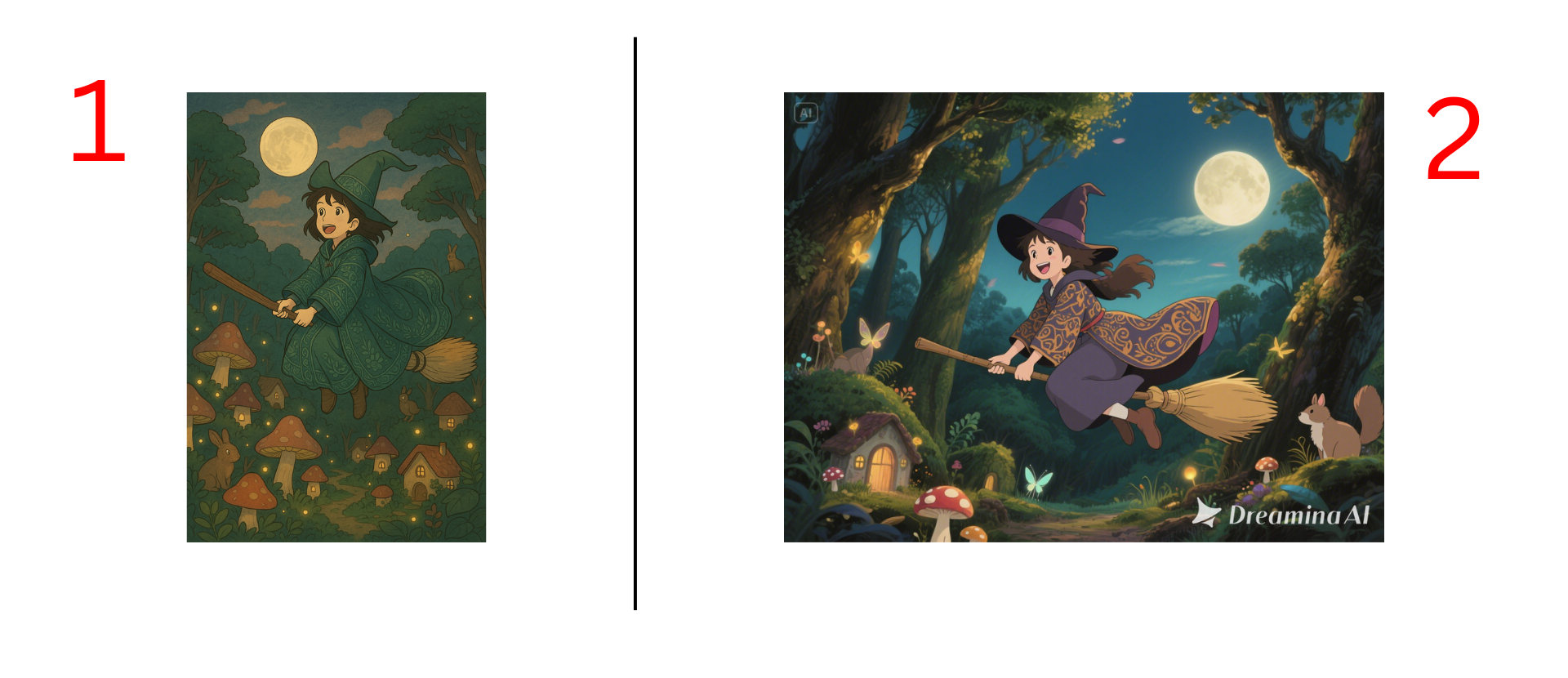 ChatGPT 4o model vs Dreamina Seedream 3.0 Stylized illustration