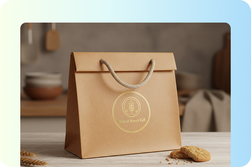 Chuẩn bị logo để in ấn và đóng gói.