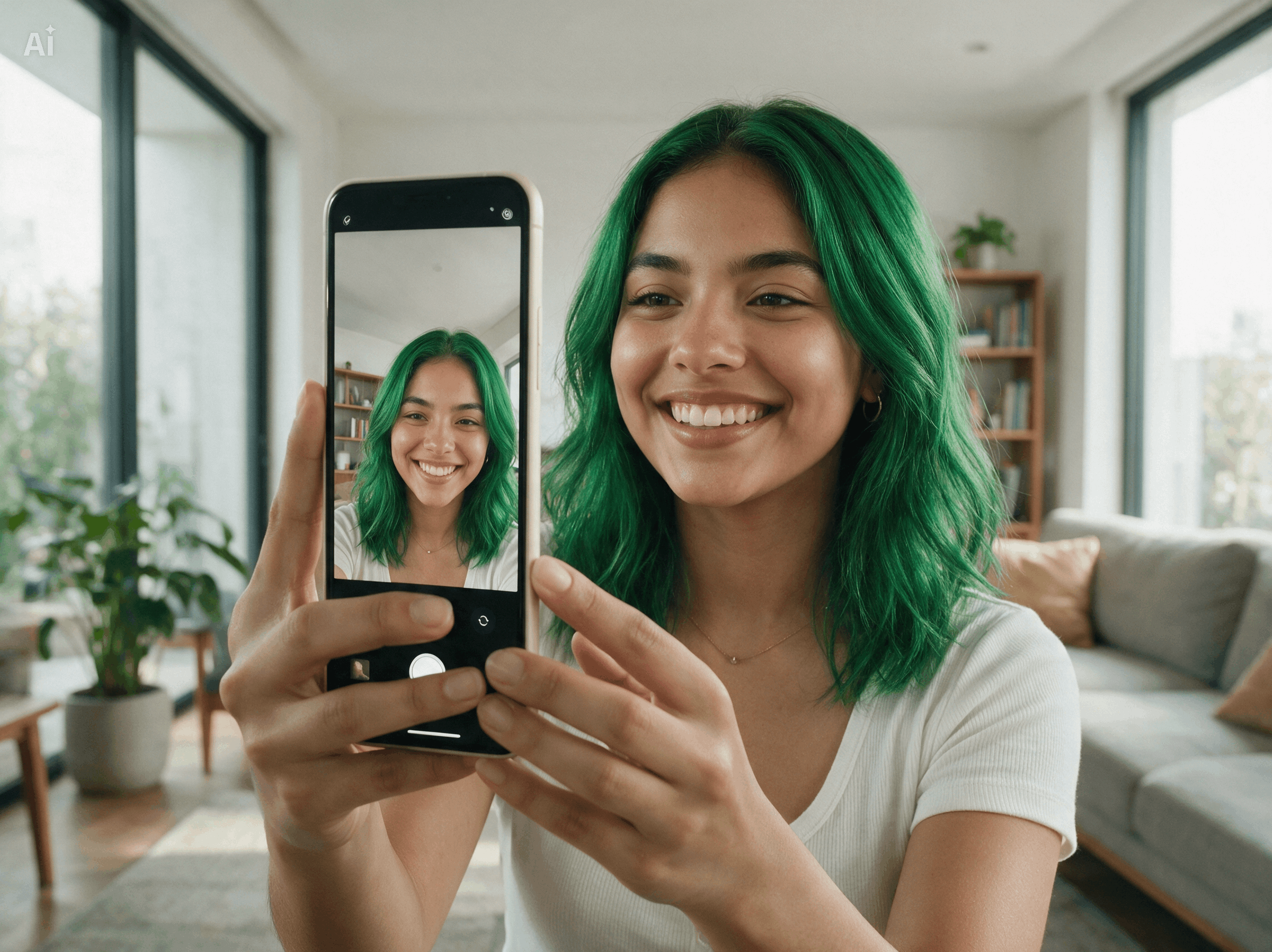Green Hair Filter
