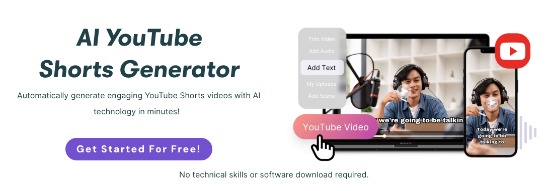 Pictory AI YouTube Shorts Generator
