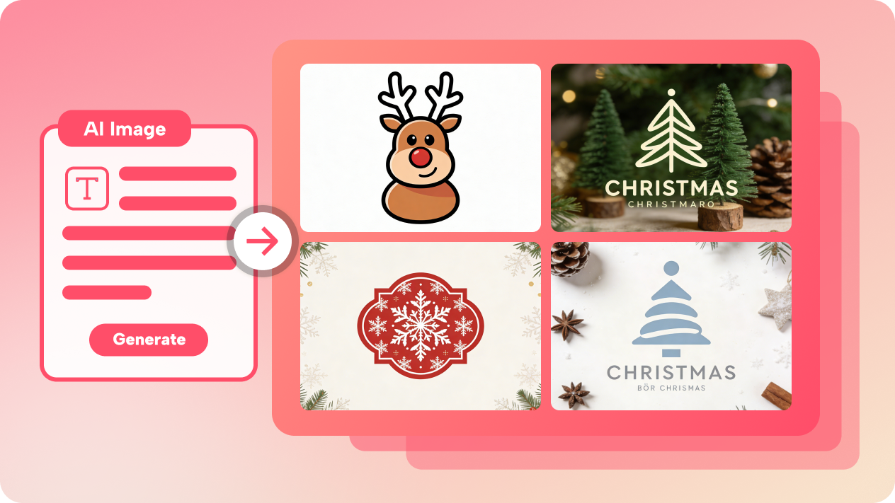 générer des logos festifs à partir d'invites simples