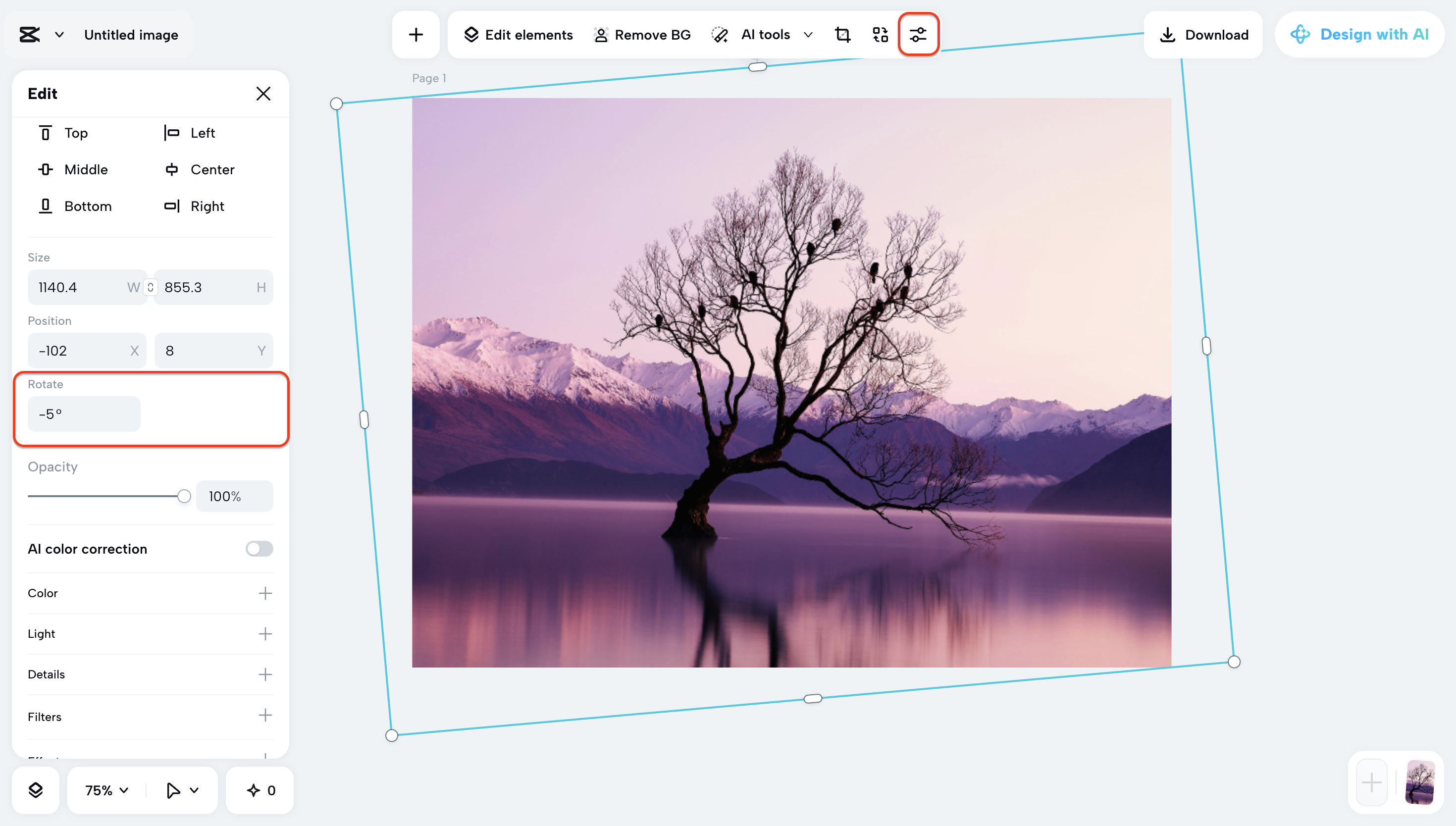 Otáčejte podle potřeby.