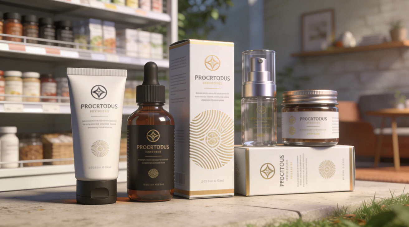 Product and packaging render image