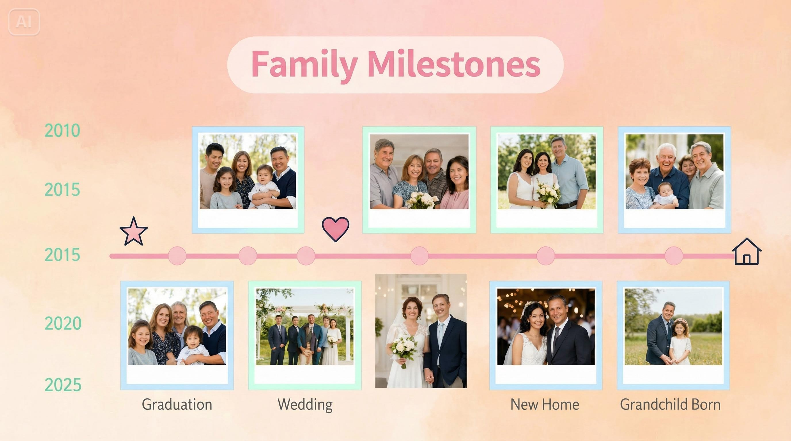 Milestone timeline book image