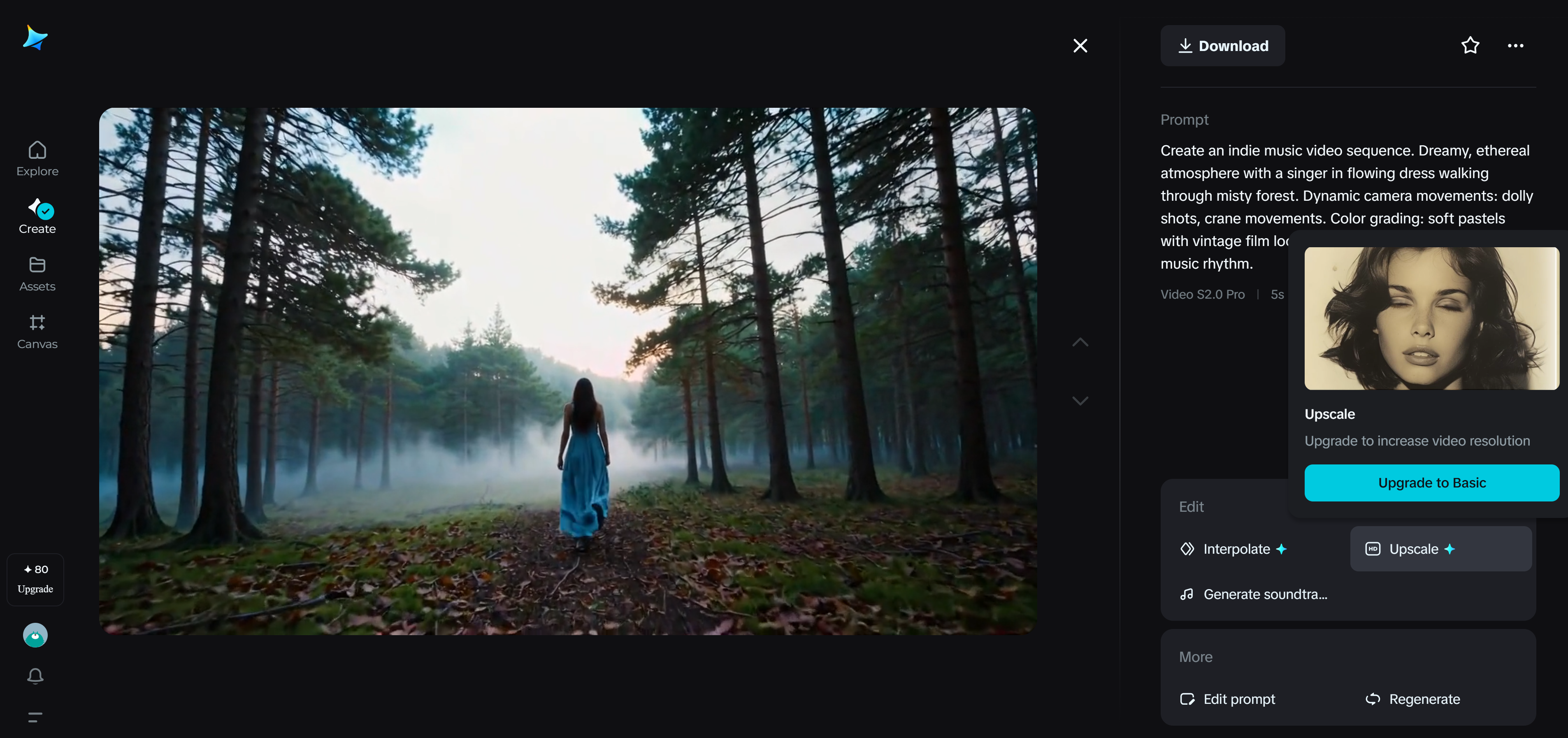 Dreamina HD-upplösning