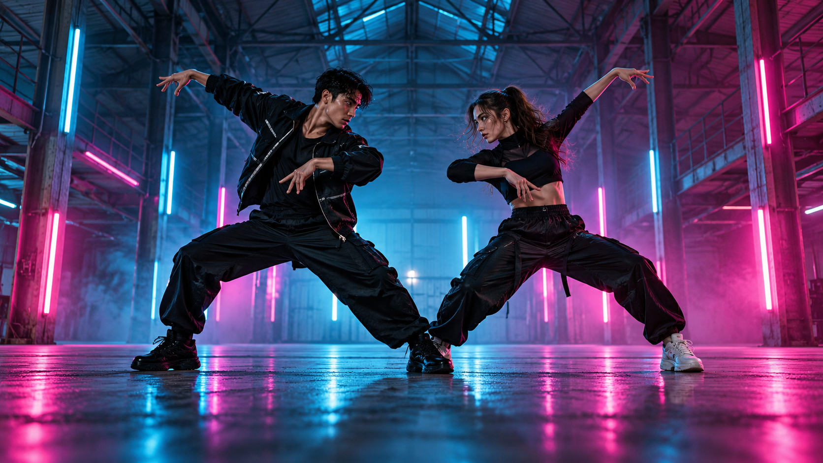 Transmission 5 dance AI video: Alternate Composition