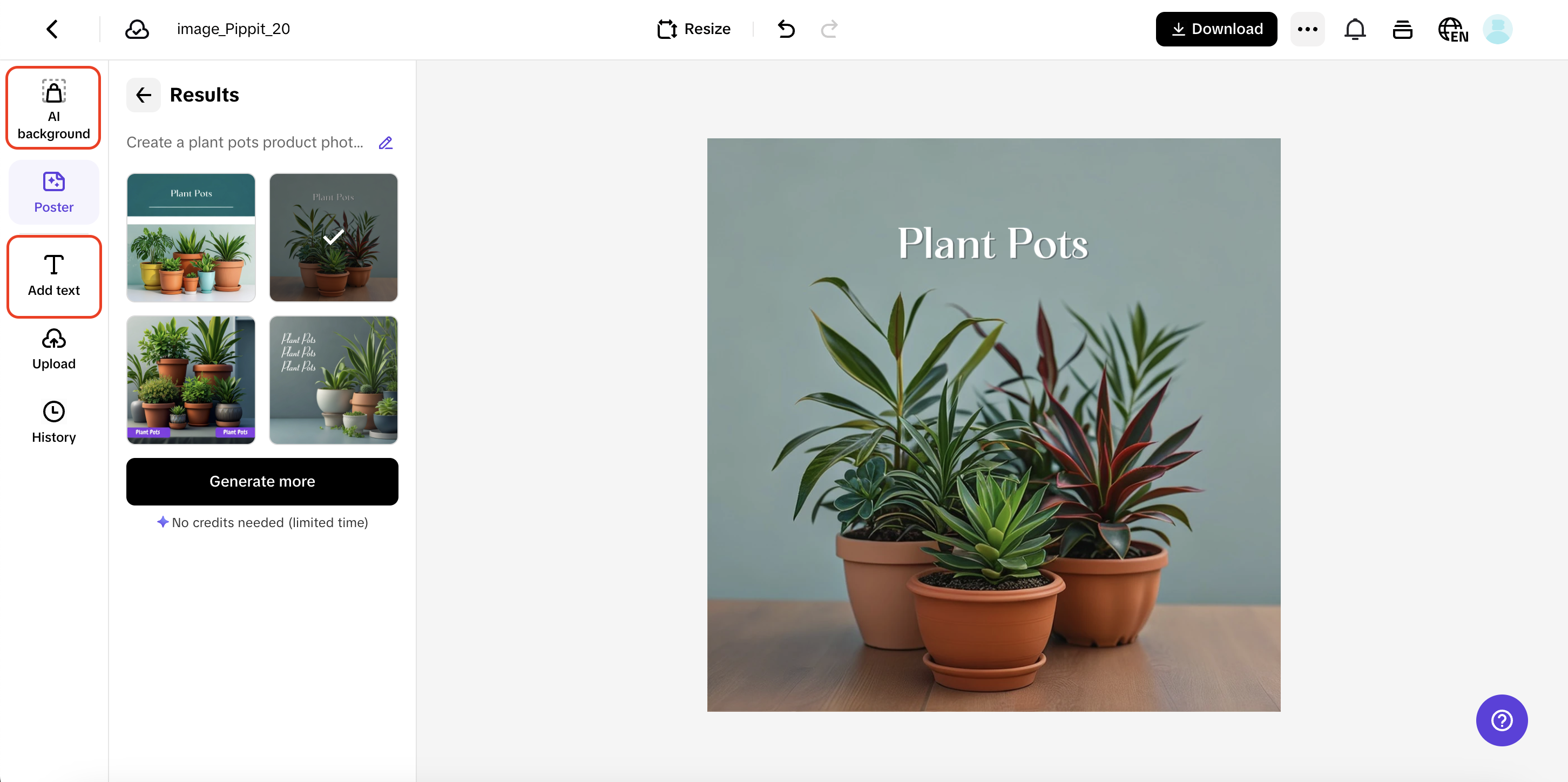 Edit and customize your poster