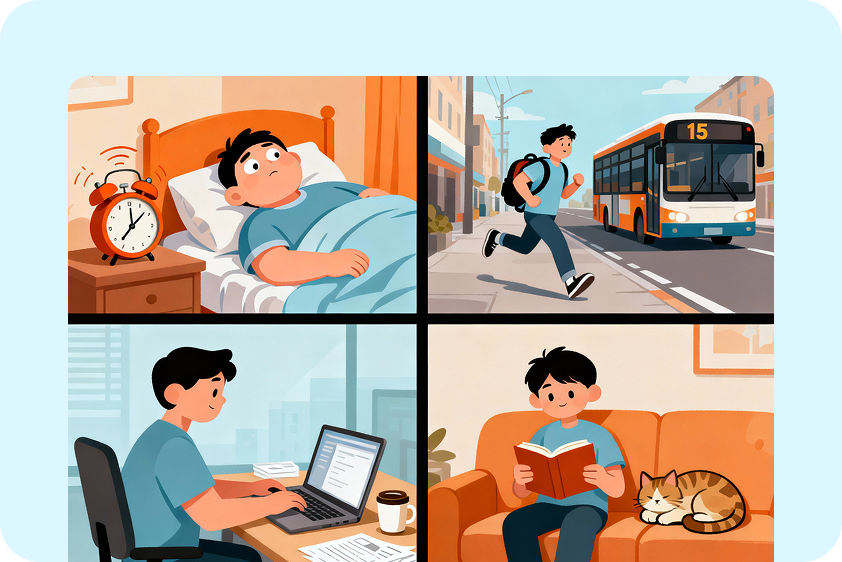 สร้างการ์ตูนที่มีเนื้อหาเรื่องราว