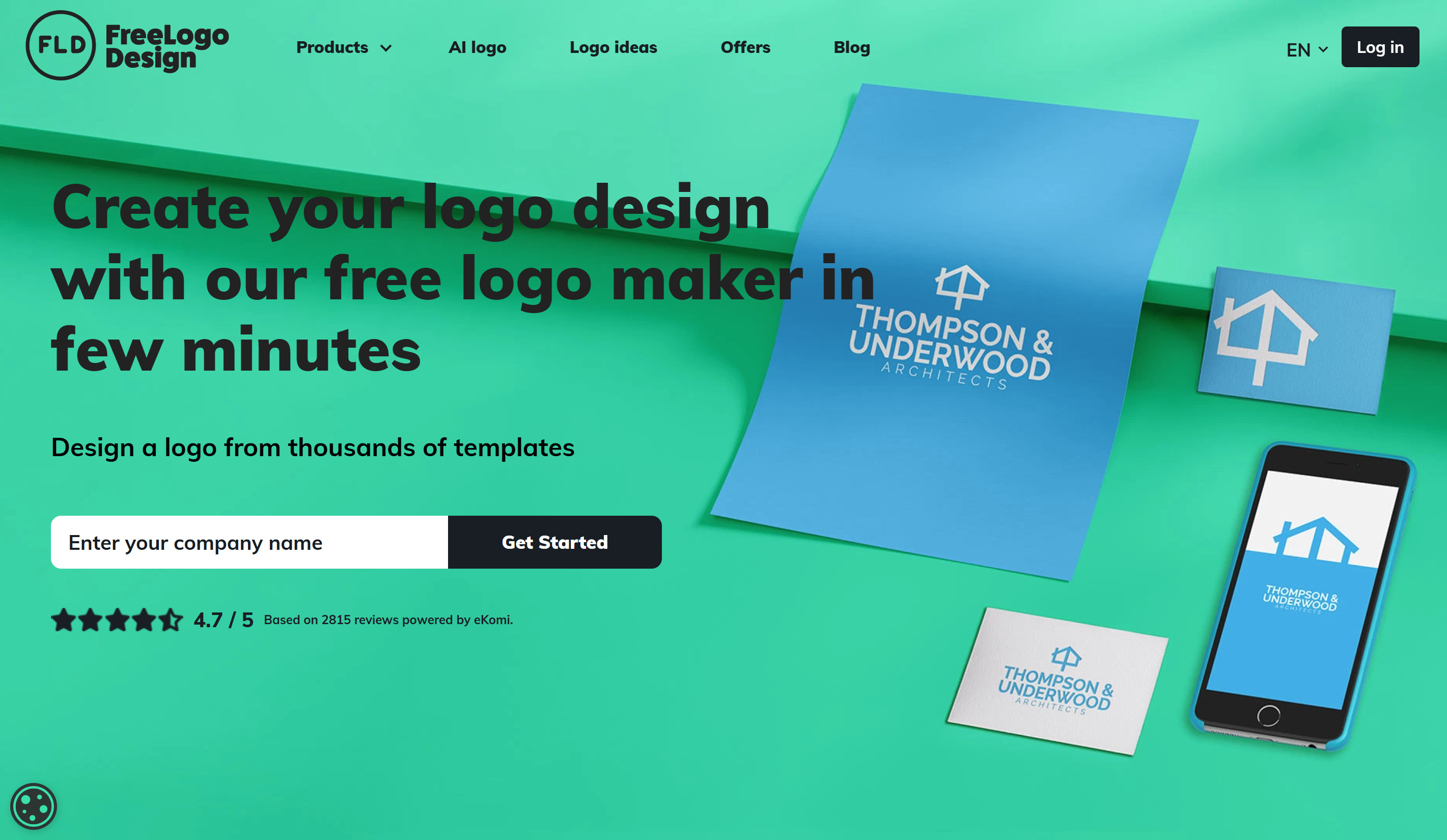 Free logo Design- another best free logo intro template
