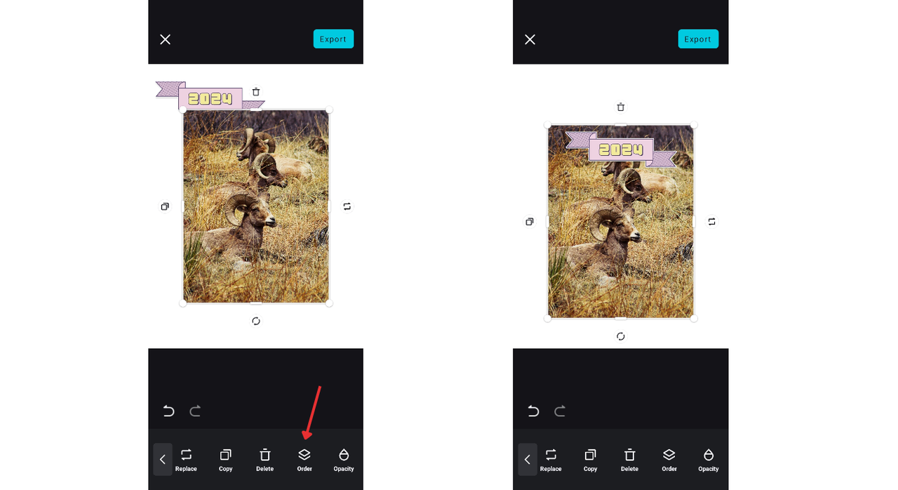 multi-layer editing