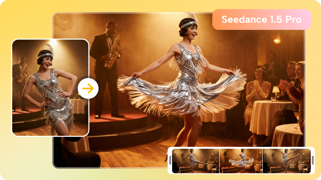 animate photos into dancing videos with realistic sound effects