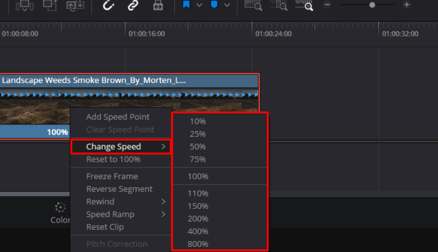 Adding speed points
