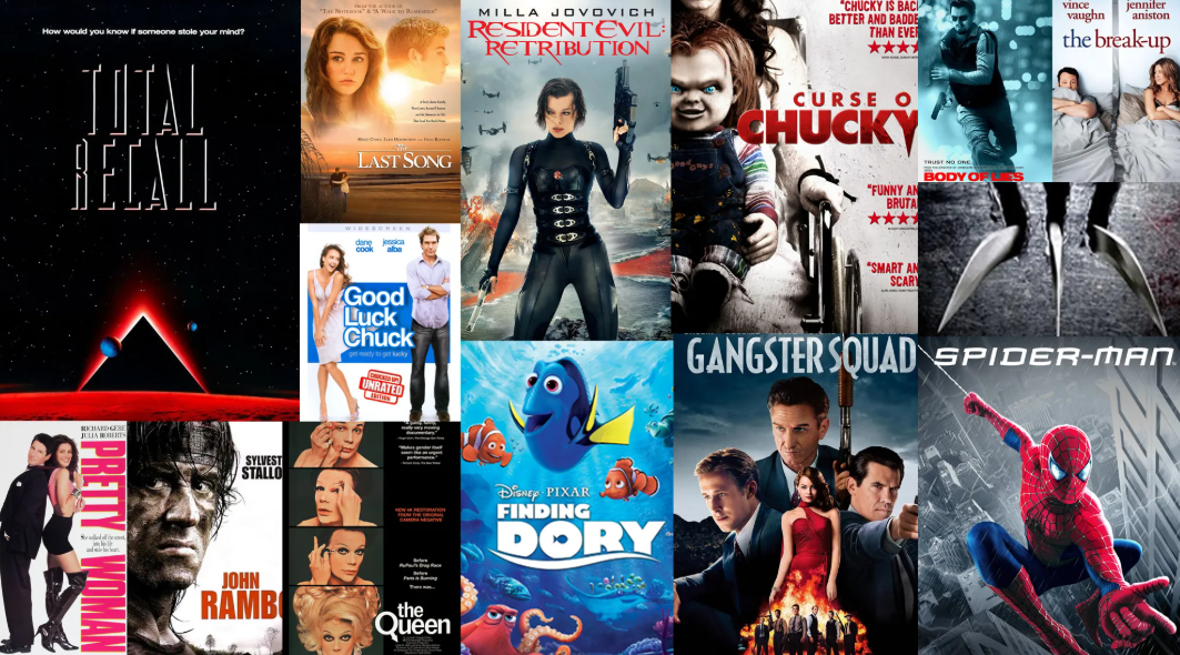 Movie posters