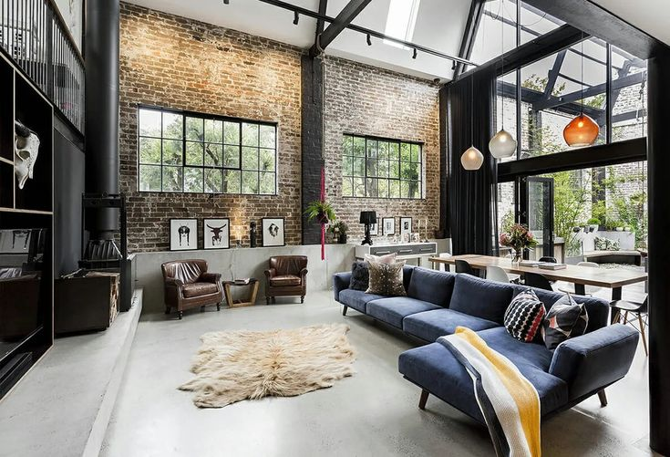 Industrial and rustic styles