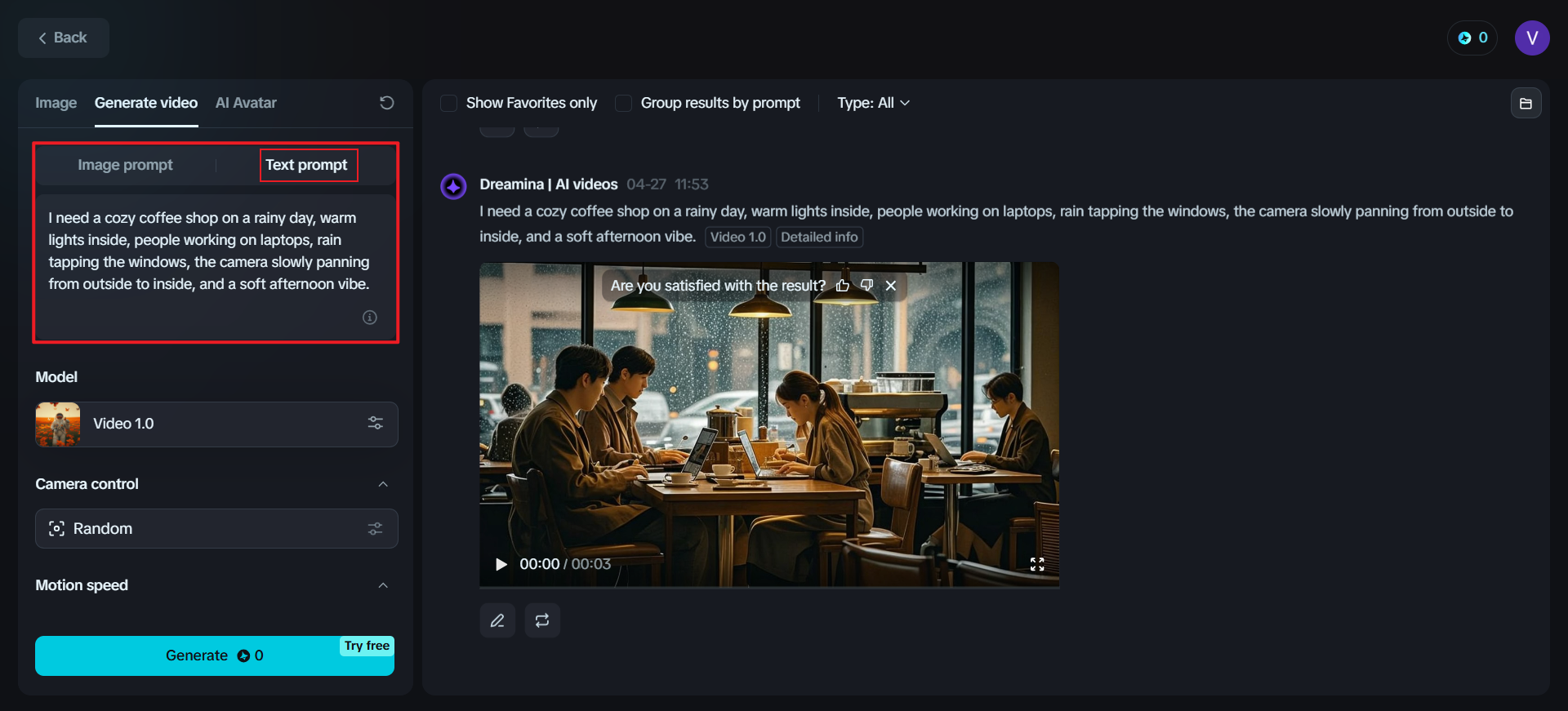 Dreamina: Luma AI alternative free