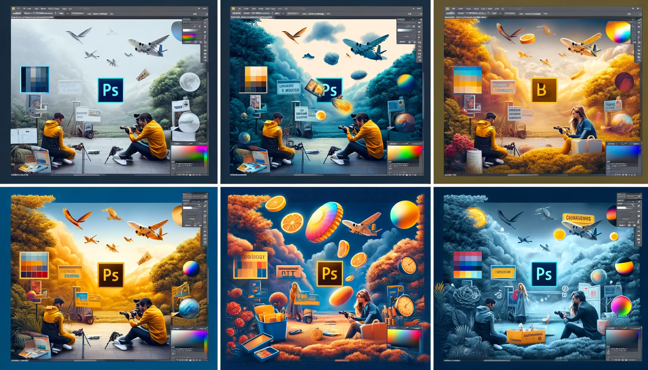 Изменение цвета фона в Photoshop