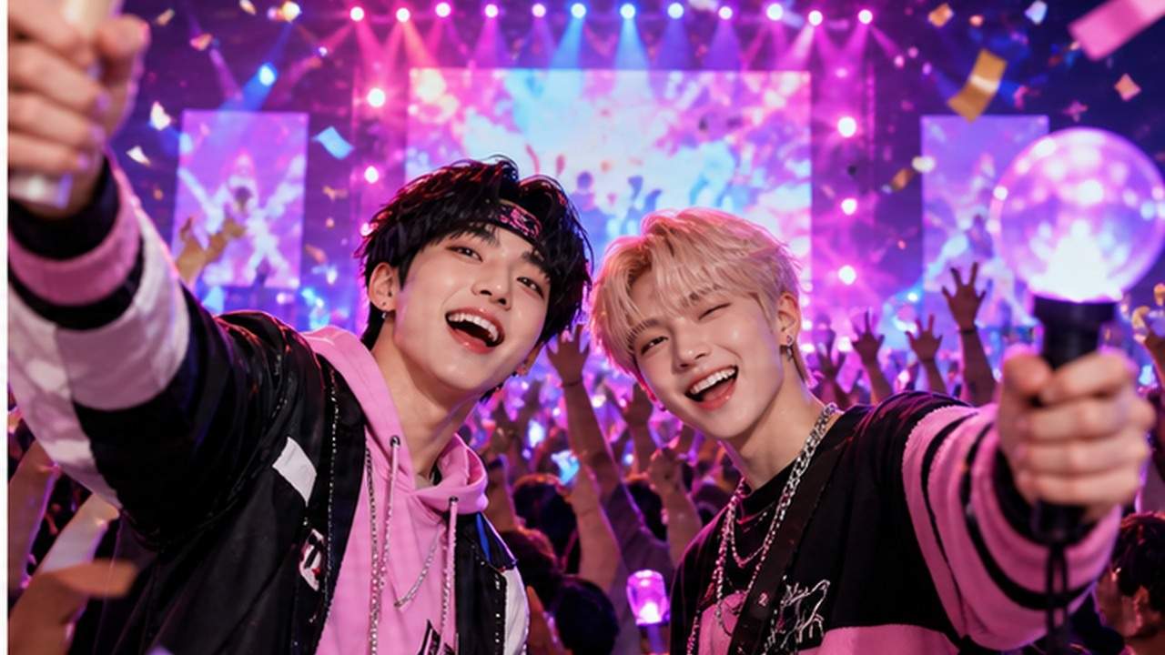 K-pop Verjaardag Uitnodiging Maker prompt resultaat 3