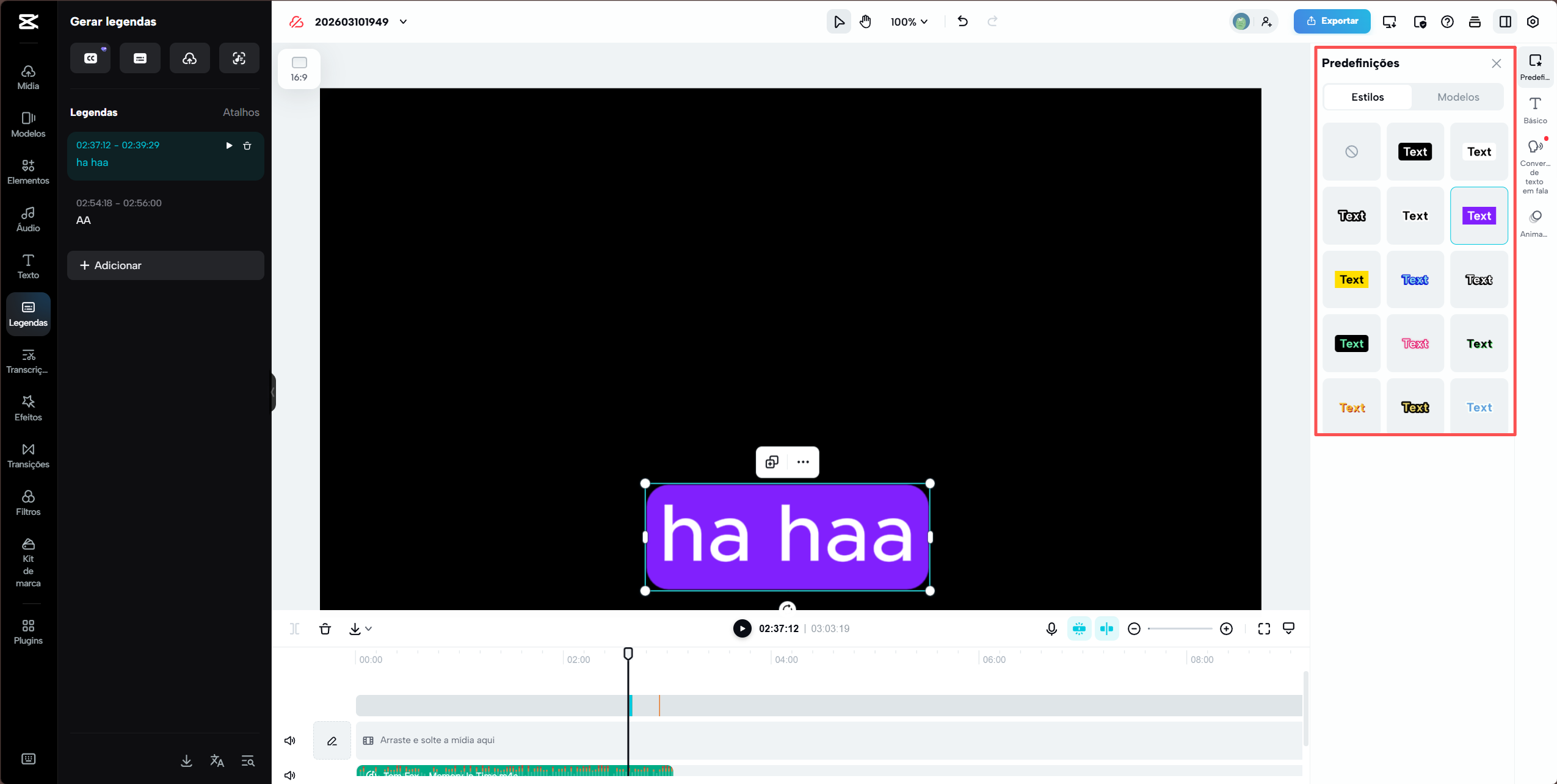customize subtitle style