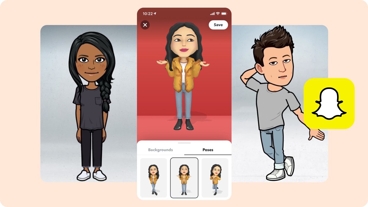 Jak zrobić bitmoji na snapchacie