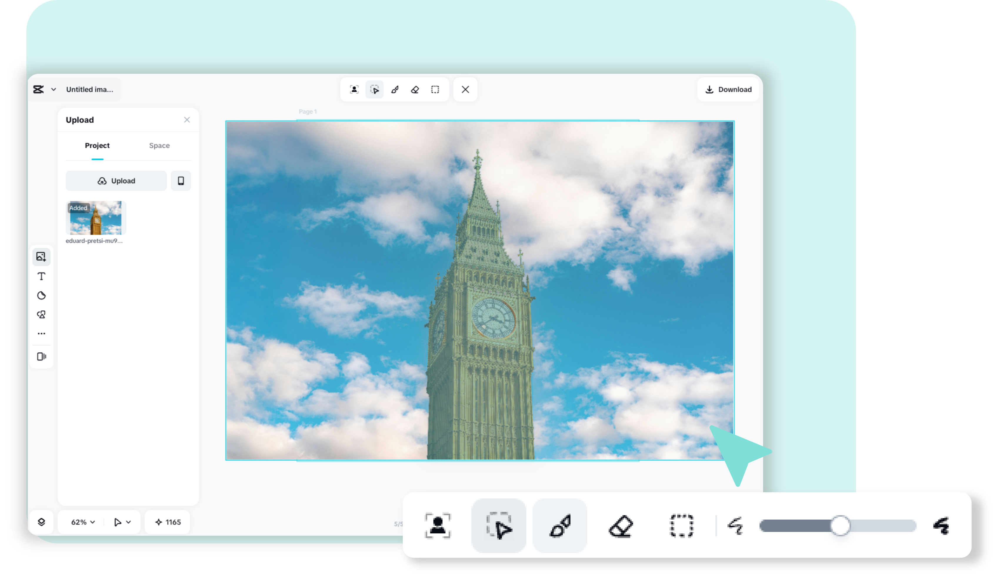 Remove Background with One Click