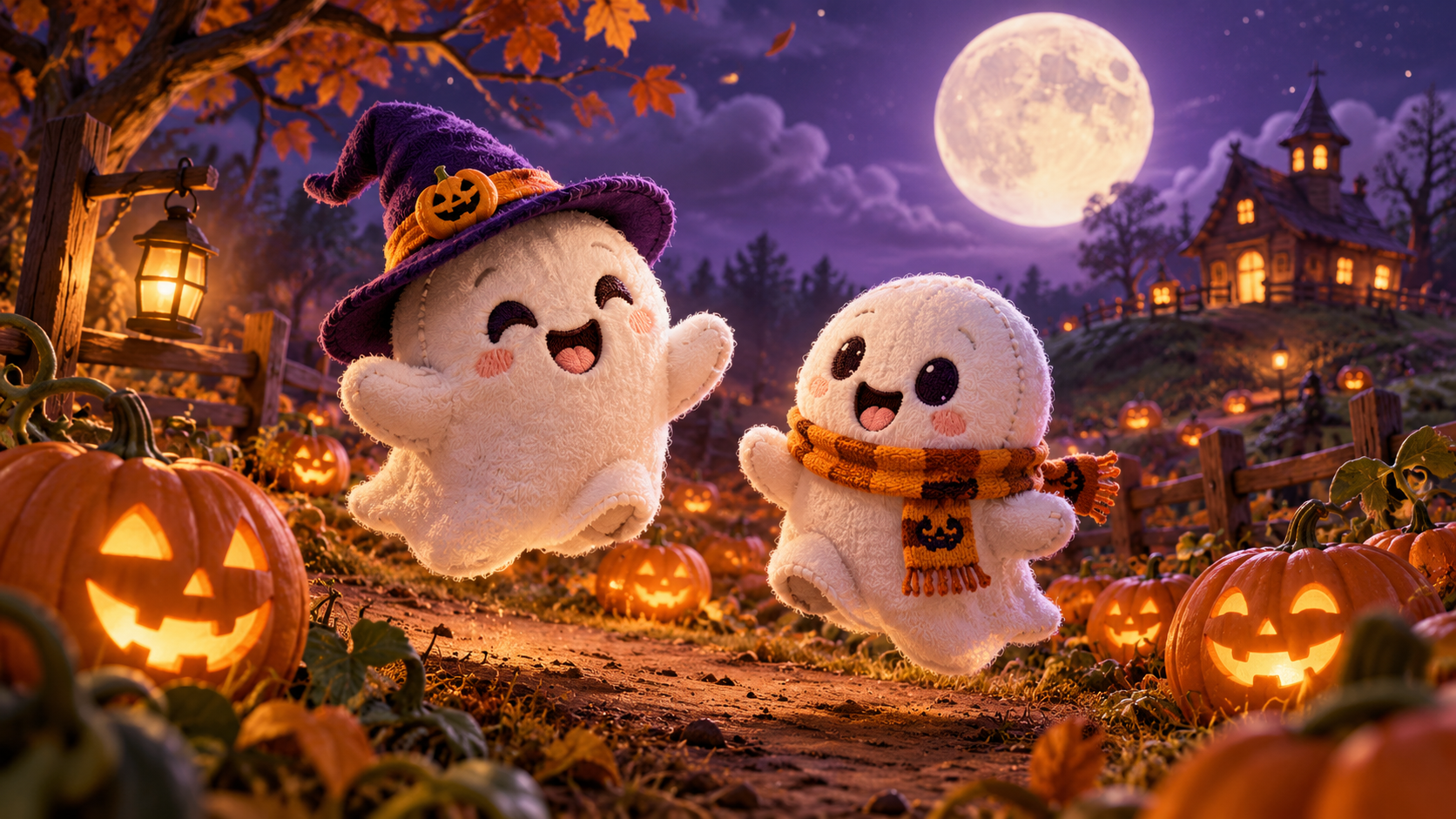 spooky cuties AI video example